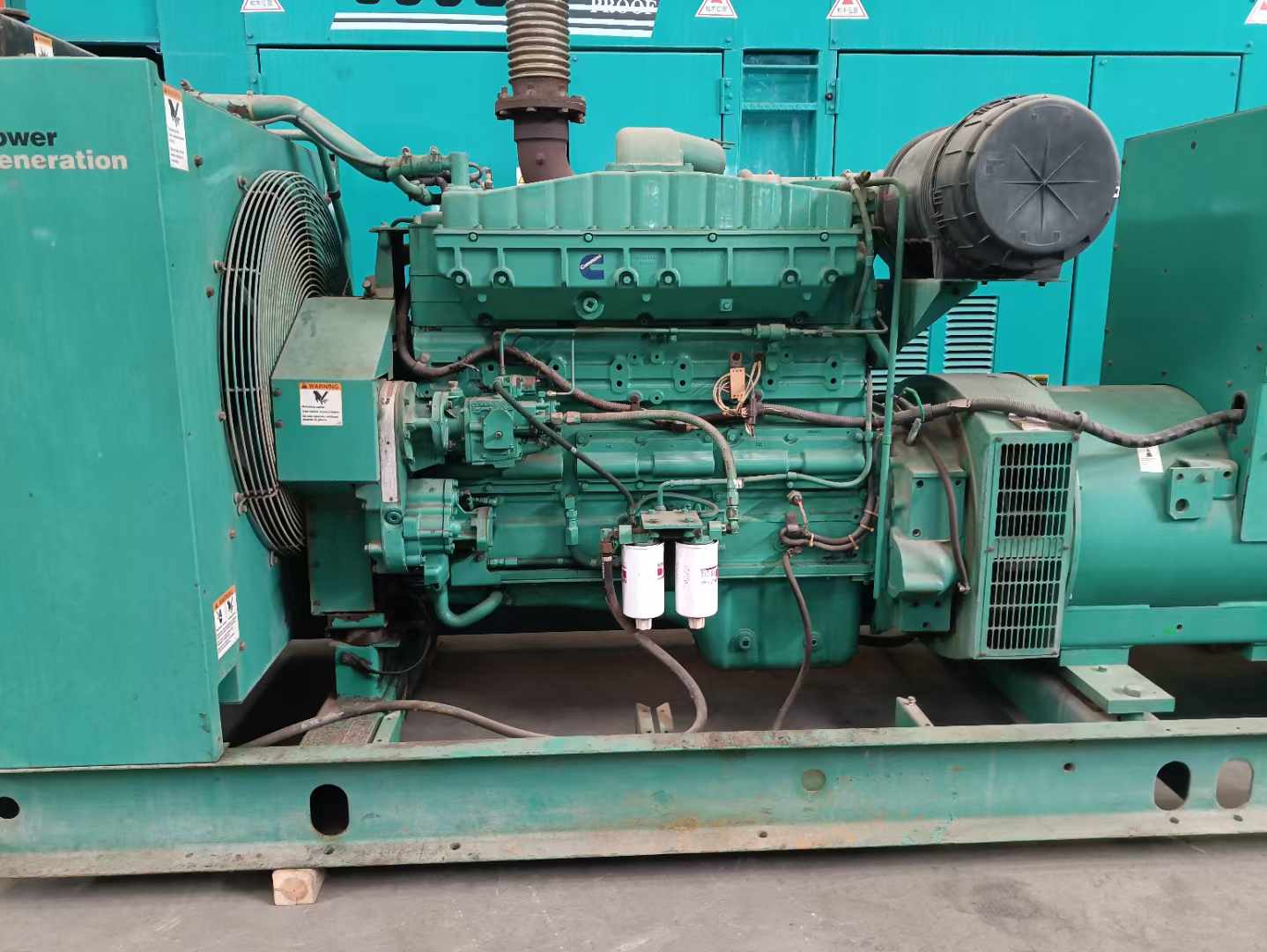 矿区过载会对 600kW 柴油发电机组造成哪些损害?